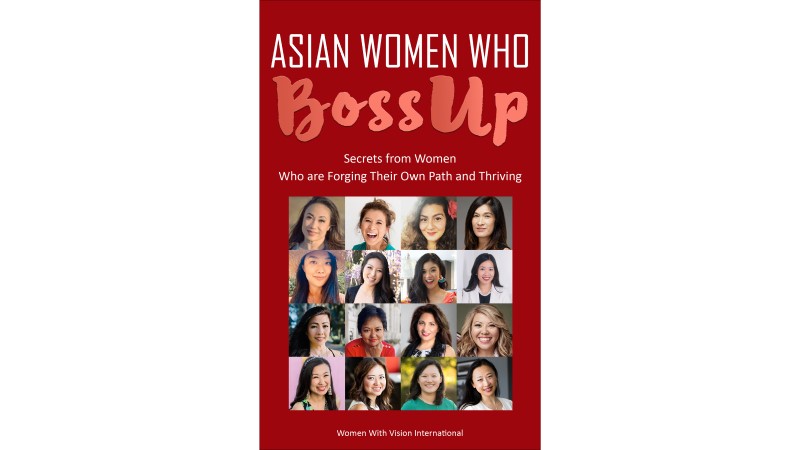 Book cover of Asian Women Who BossUp by Sheena Yap Chan.