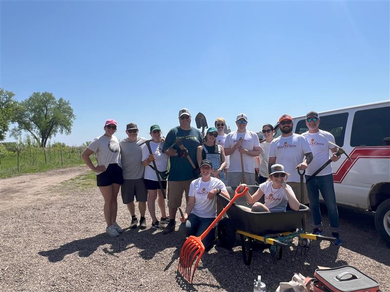 Volunteer group photo